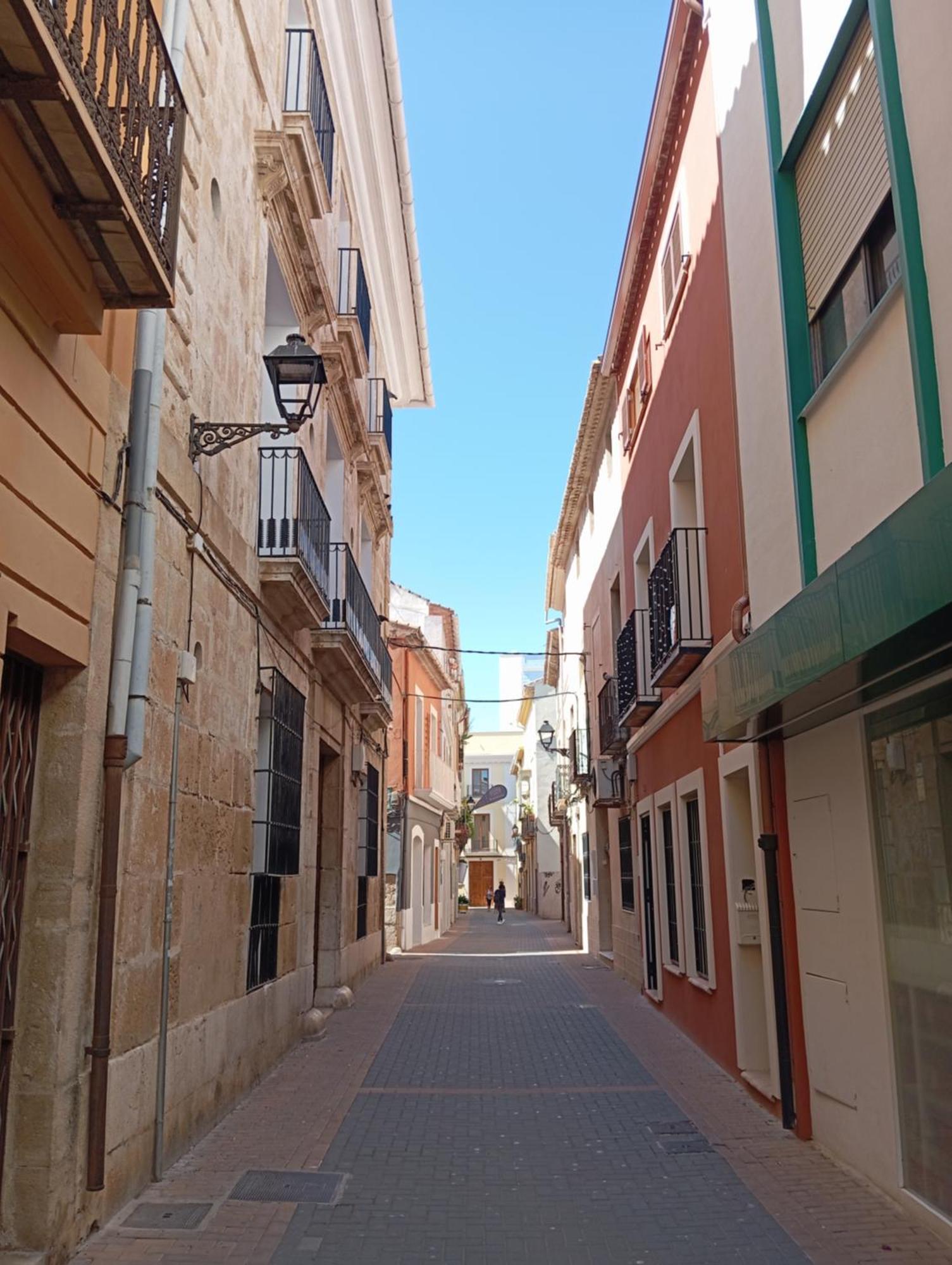 Апартаменты Casa El Angel Loft Denia Centro Con Parking Экстерьер фото